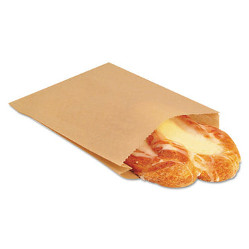 Bagcraft Ecocraft Grease-resistant Sandwich Bags, 6.5" X 8", Natural, 2,000-carton freeshipping - TVN Wholesale